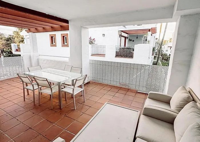 With Pool And Big Terrace With Pool View And Near To Marbellac